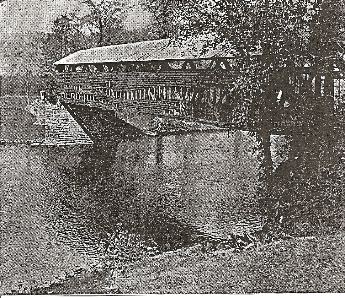 The Cameron Covered Bridge - The Cameron Bridge once carried soldiers from the War of 1812. It was demolished in 1937 by fire.